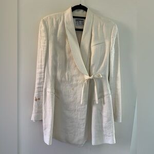 Vintage Richard Tyler linen suit